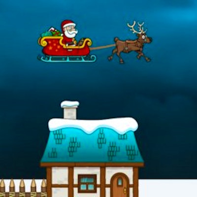 Santa Flight Game By Gamepix