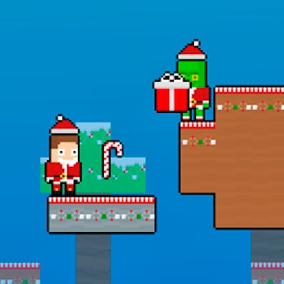 Santa Giftbox 2 Player By Gamepix