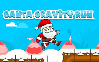 Santa Gravity Run game cover