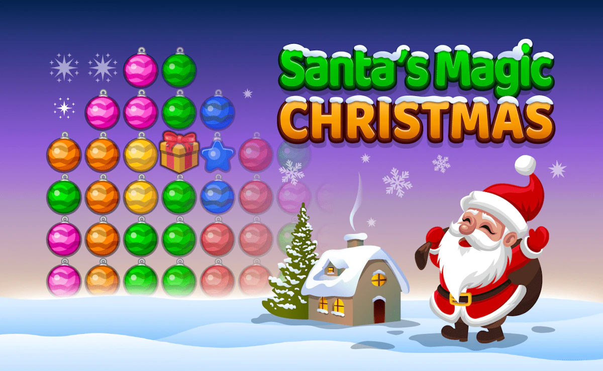 Play Santa Magic Christmas — free online Ball game