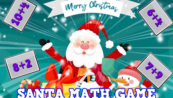 Cool Math Games 60 Second Santa Run Santa Math Game 🕹️ Play Now on GamePix