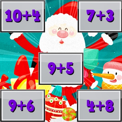 Santa Math Game By Gamepix