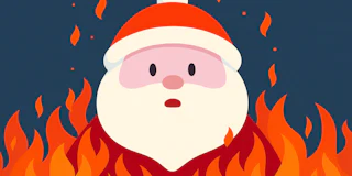 Santa on Fire thumbnail