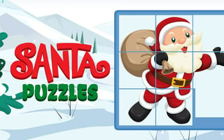 Santa Puzzles game cover