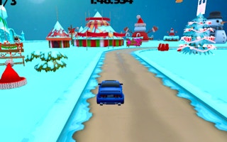 Santa Racer game cover