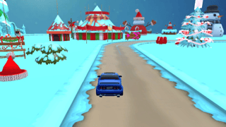 Santa Racer game cover