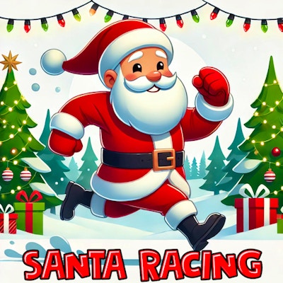Santa Racing By Gamepix