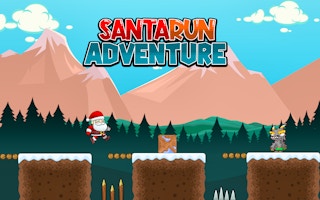 Santa Run Adventure game cover