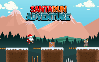 Santa Run Adventure game cover