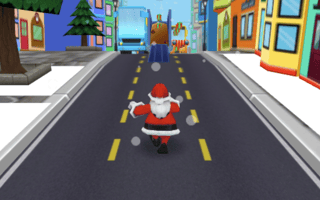 Santa Run Game game cover
