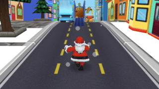 Santa Run Game game cover