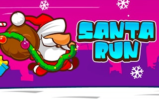 Santa Run game cover