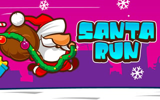 Santa Run game cover