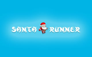 Santa Runner game cover