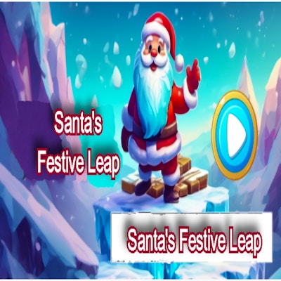 Santa's Festive Leap By Gamepix