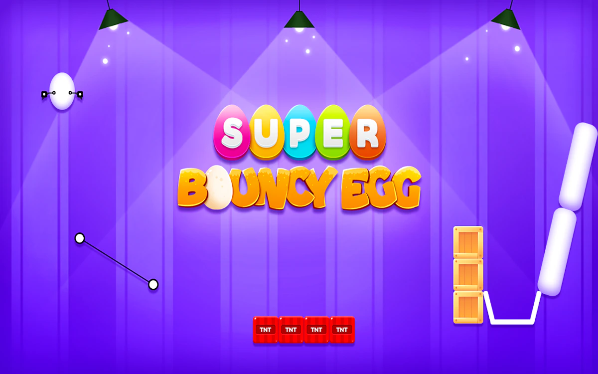 Play Super Bouncy Egg — free online Puzzle game