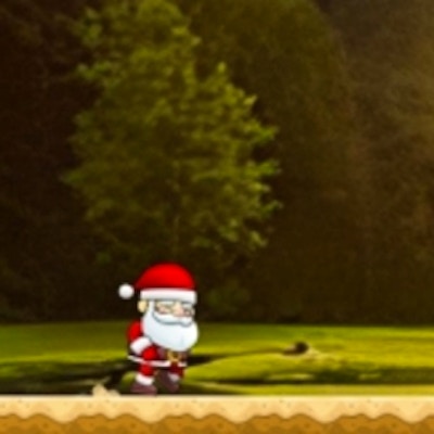 Santa's Rush Christmas Adventure By Gamepix