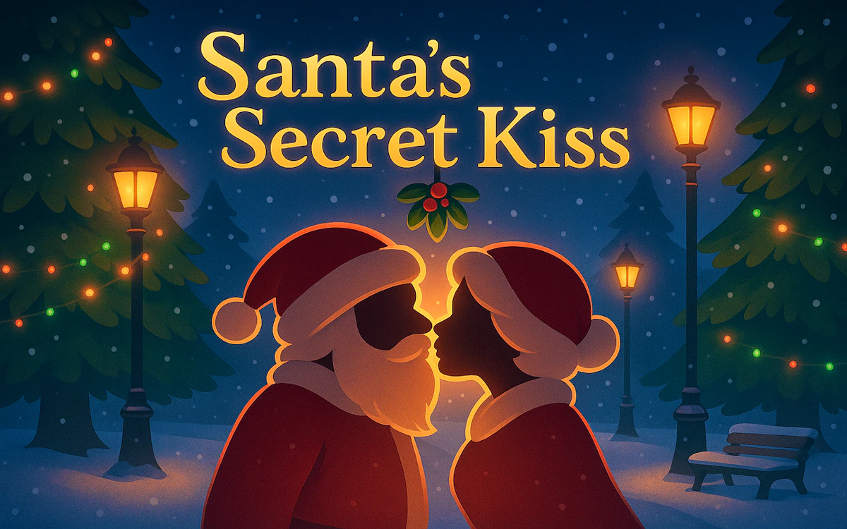 Play Santa's Secret Kiss — free online Casual game
