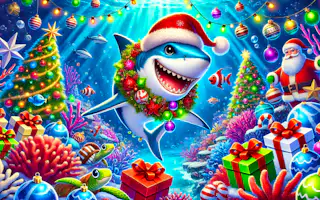 Santa Shark