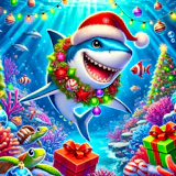 Santa Shark