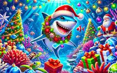 Santa Shark