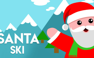 Santa Ski game cover
