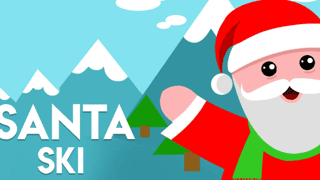 Santa Ski game cover