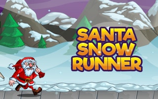 Santa Snow Runner game cover