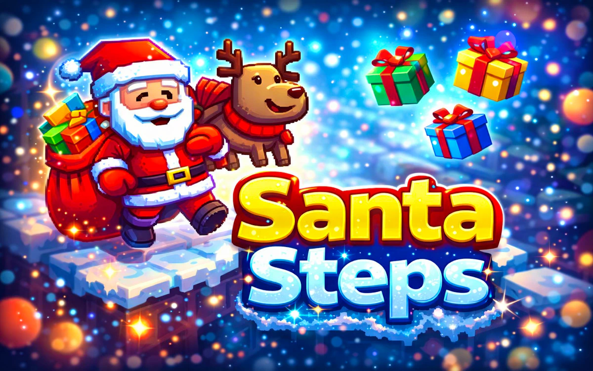 Play Santa Steps — free online Christmas game