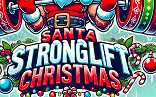 Santa Stronglift Christmas game cover