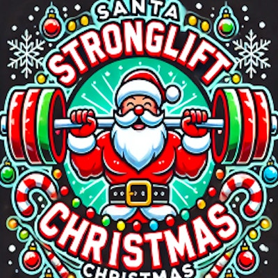 Santa StrongLift Christmas By Gamepix