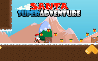 Santa Super Adventure  game cover