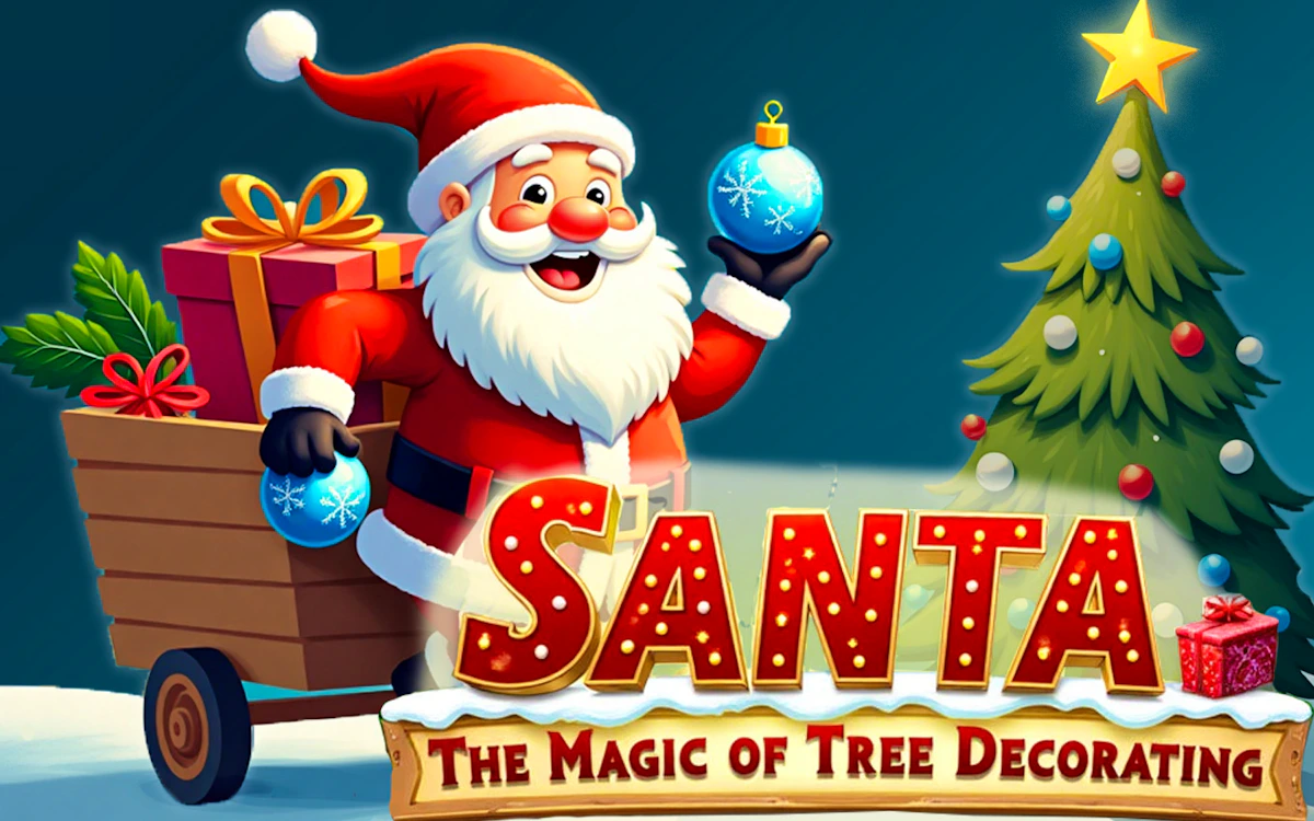 Play Santa - The Magic of Tree Decorating — free online Christmas game