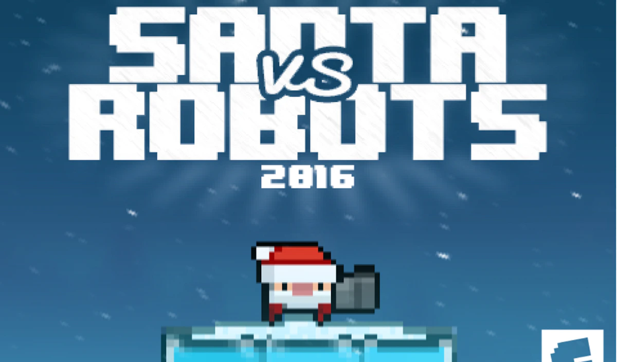Play Santa Vs Robots 2016 — free online Christmas game