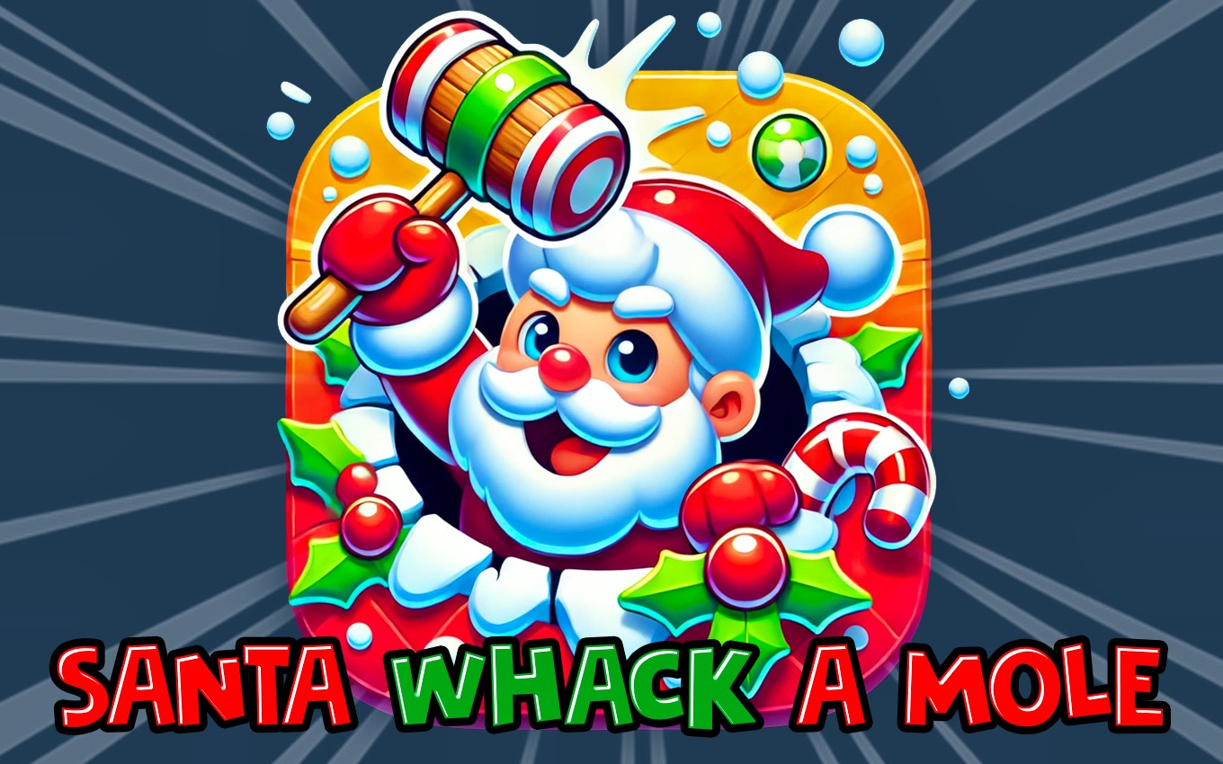 Santa Whack a Mole