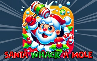 Santa Whack A Mole game cover