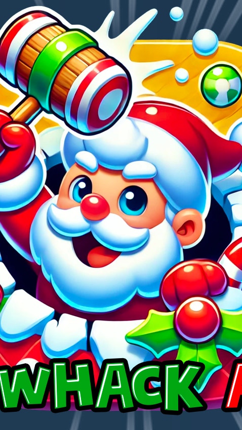 Santa Whack a Mole