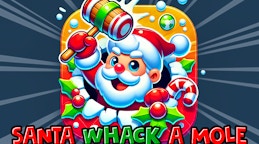Santa Whack a Mole