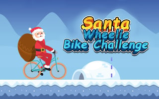 Santa Wheelie Bike Challenge game cover