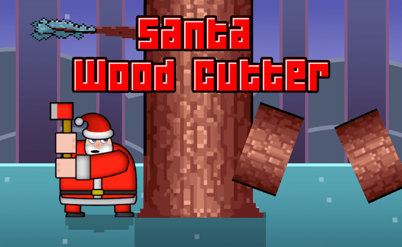 Santa Wood Cutter