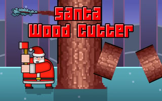 Santa Wood Cutter game cover