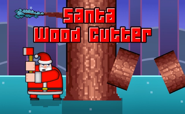 Santa Wood Cutter game cover