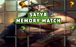 Satyr Memory Match game cover