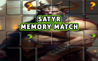 Satyr Memory Match game cover