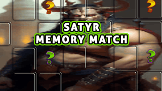 Satyr Memory Match game cover