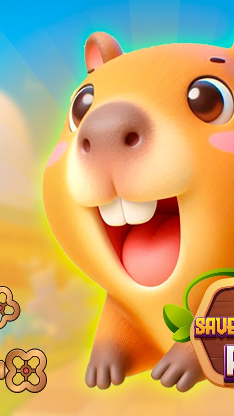 Save Baby Capybaras - Pull Pin