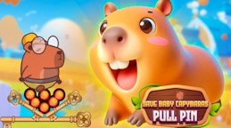 Save Baby Capybaras - Pull Pin