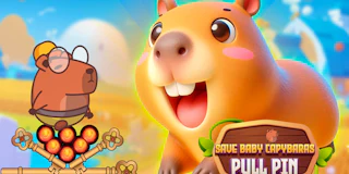 Save Baby Capybaras - Pull Pin thumbnail