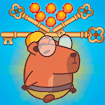 Save Baby Capybaras - Pull Pin