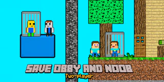 Save Obby and Noob Two-players thumbnail